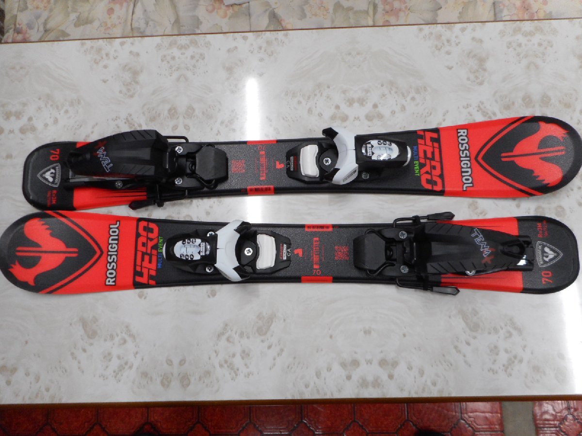 ROSSIGNOL HERO PRO+TEAM 4 2点セット 80cm ROSSIGNOL HERO PRO+TEAM 4 2点セット 80cm
