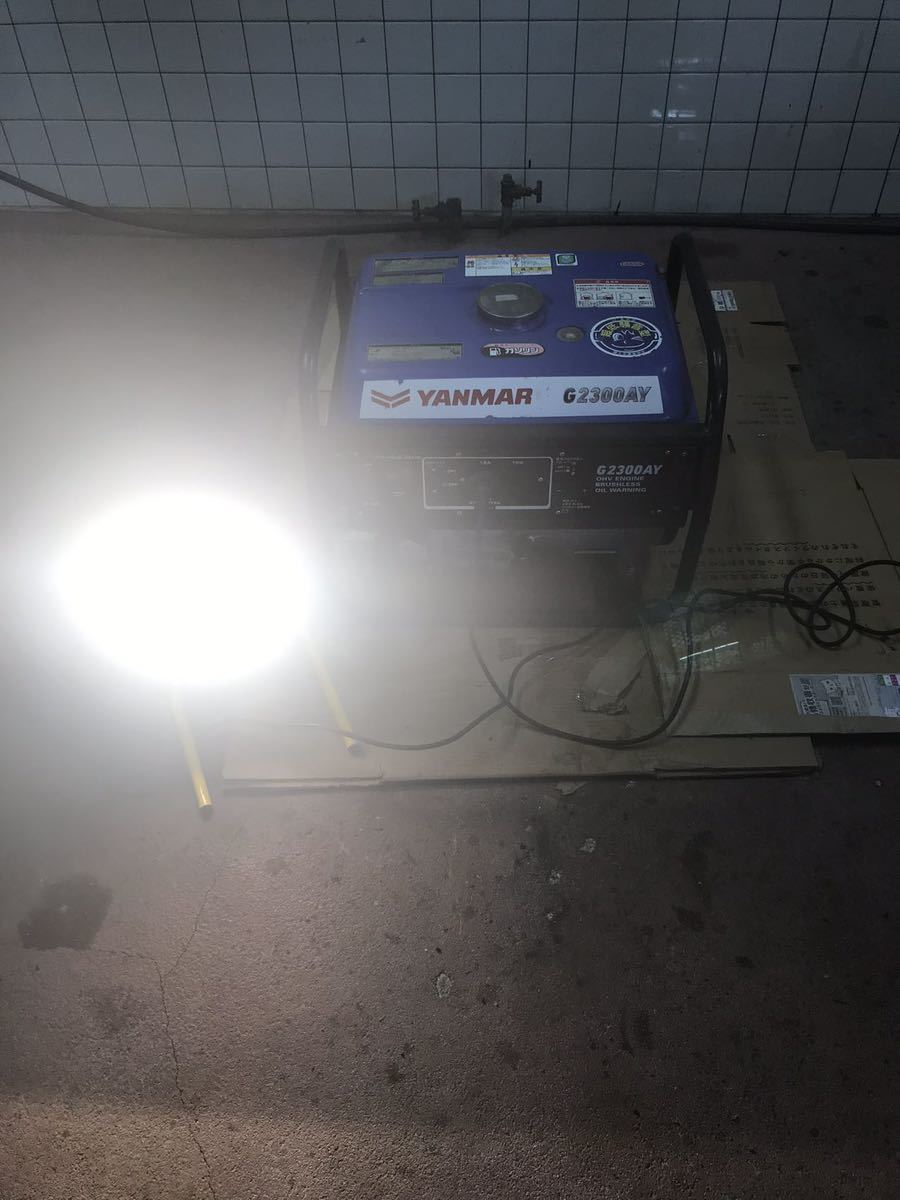 YANMAR 発電機 ヤンマー G2300AY ガソリン 100V 動作確認済み YANMAR 発電機 ヤンマー G2300AY ガソリン 100V 動作確認済み
