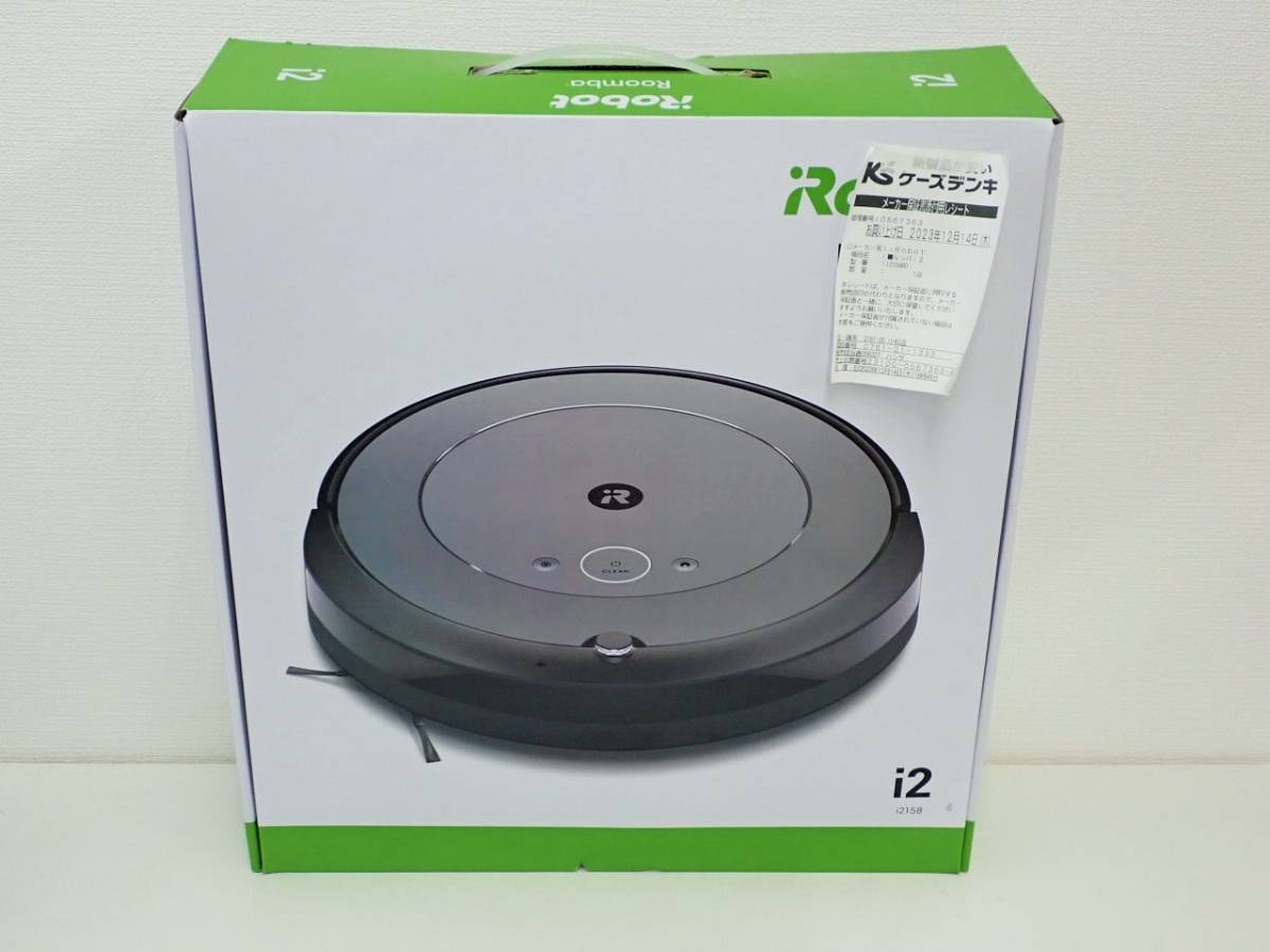 新品 未開封 Roomba ルンバ i2 i2158 新品未使用 ロボット掃除機