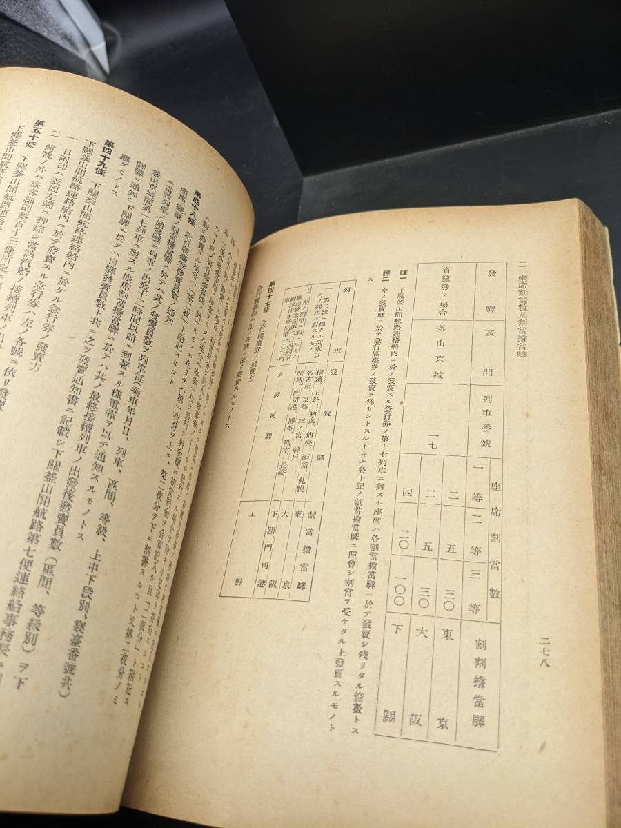 日満支連絡運輸関係規則　戦前　鉄道省　中国　満州　支那　満鉄　鉄道関係資料_画像7