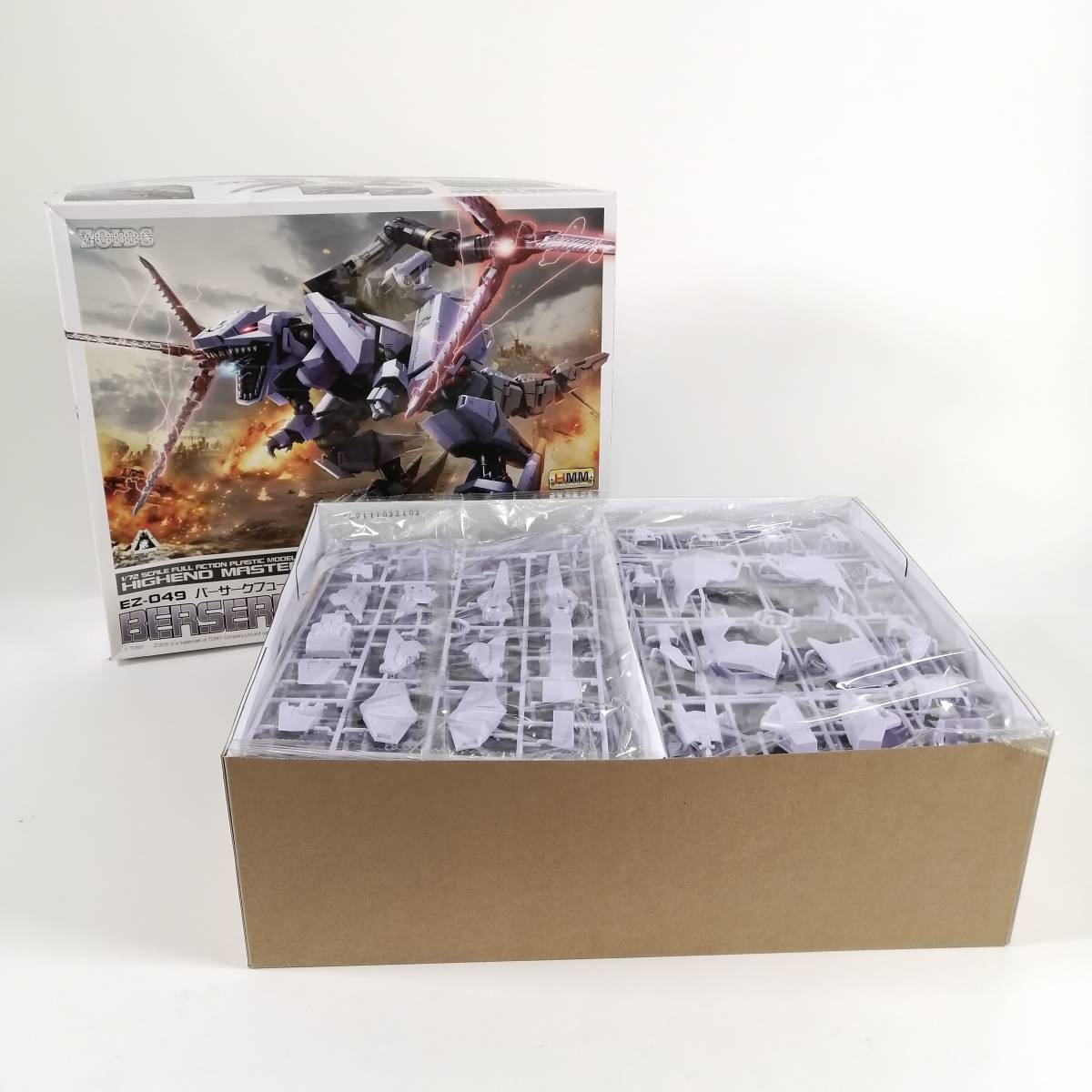 【未使用】EZ-049 バーサークフューラー リパッケージVer. 組み立て式 KOTOBUKIYA / BERSERK FUHRER ZOIDS REPACKAGE VER. (DB3V6)_画像6