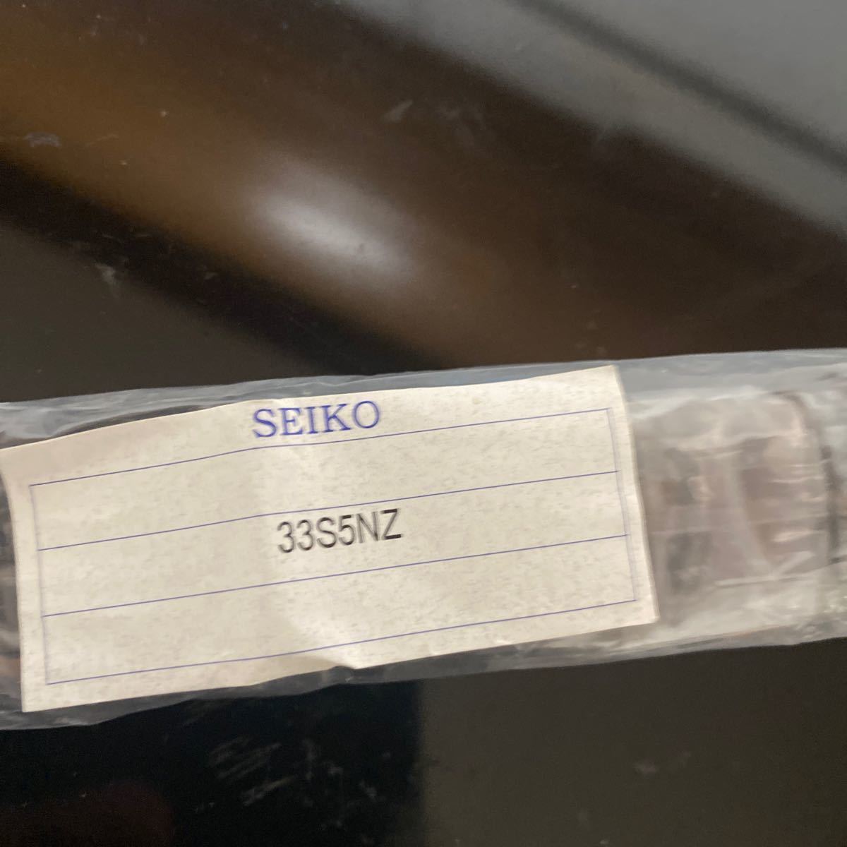 新品未使用 SEIKO スポーチュラ キネティック クロノグラフ 7L22-OADO用 ベルト ブラック_画像4