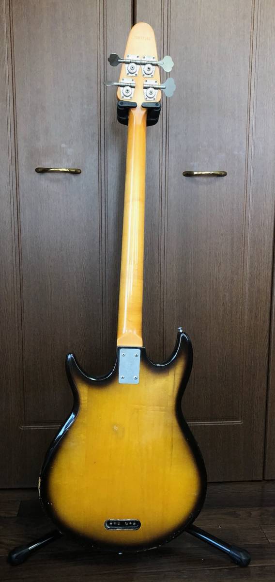 ギブソンGIBSON　グラバーベース　１９７７年　USA製　中古　傷、くすみ、錆あり_画像2