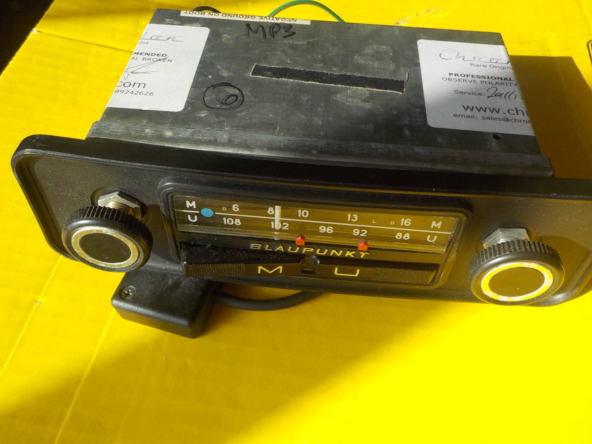 BLAUPUNKT カーラジオ　MP3 付き　BLAUPUNKT_画像9