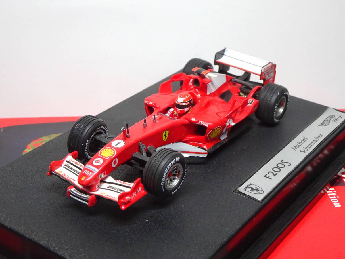 マテル 1/43 フェラーリ F2005 シューマッハの画像2