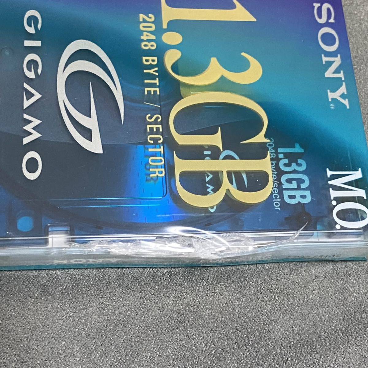  new goods unopened SONY 1.3GB MO disk GIGAMO Sony EDM-G13C Giga mo media new goods free shipping including carriage 