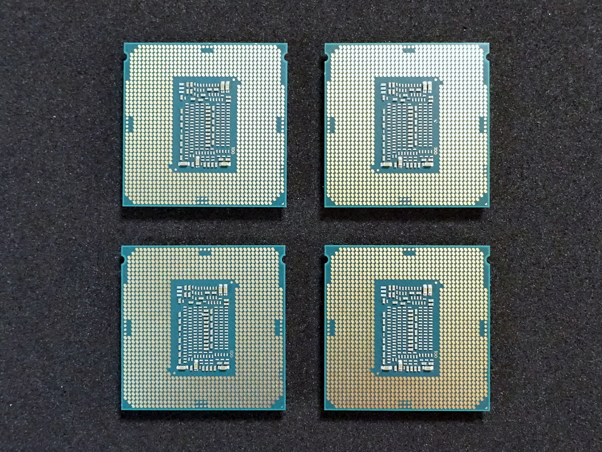 4個 Core i5-8500 3.00-4.10GHz SR3XE LGA1151-2 Coffee Lake 動作確認済 ネコポス無料 管2411_画像2
