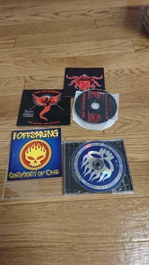 ★☆Ｓ06307 オフスプリング (The Offspring)【Conspiracy of One】【Rise and Fall Rage and Grace】CDアルバムまとめて２枚セット☆★の画像1