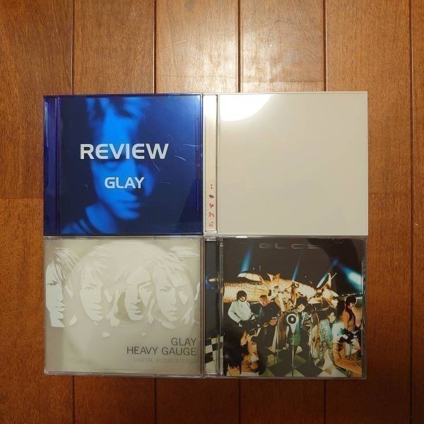 Ｓ04330　GLAY（グレイ)【REVIEW-BEST OF GLAY】【HEAVY GAUGE】【pure soul】【ONE LOVE】　CDアルバムまとめて４枚セット_画像7