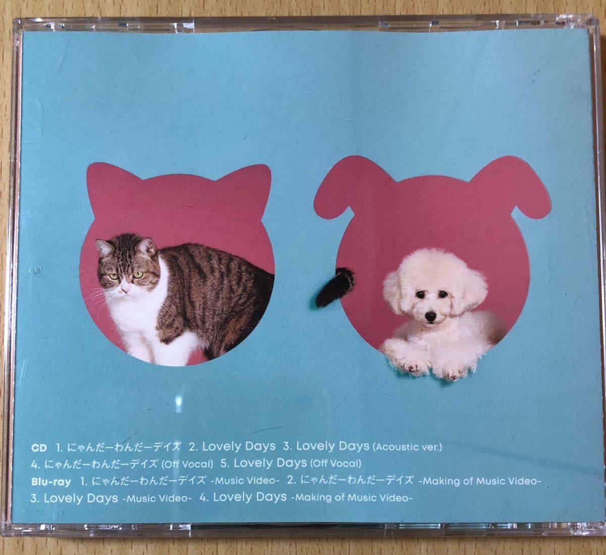 大橋彩香 犬と猫と彩香 彩香盤 Blu-ray付 TVアニメ「犬と猫どっちも飼ってると毎日たのしい」主題歌_画像2