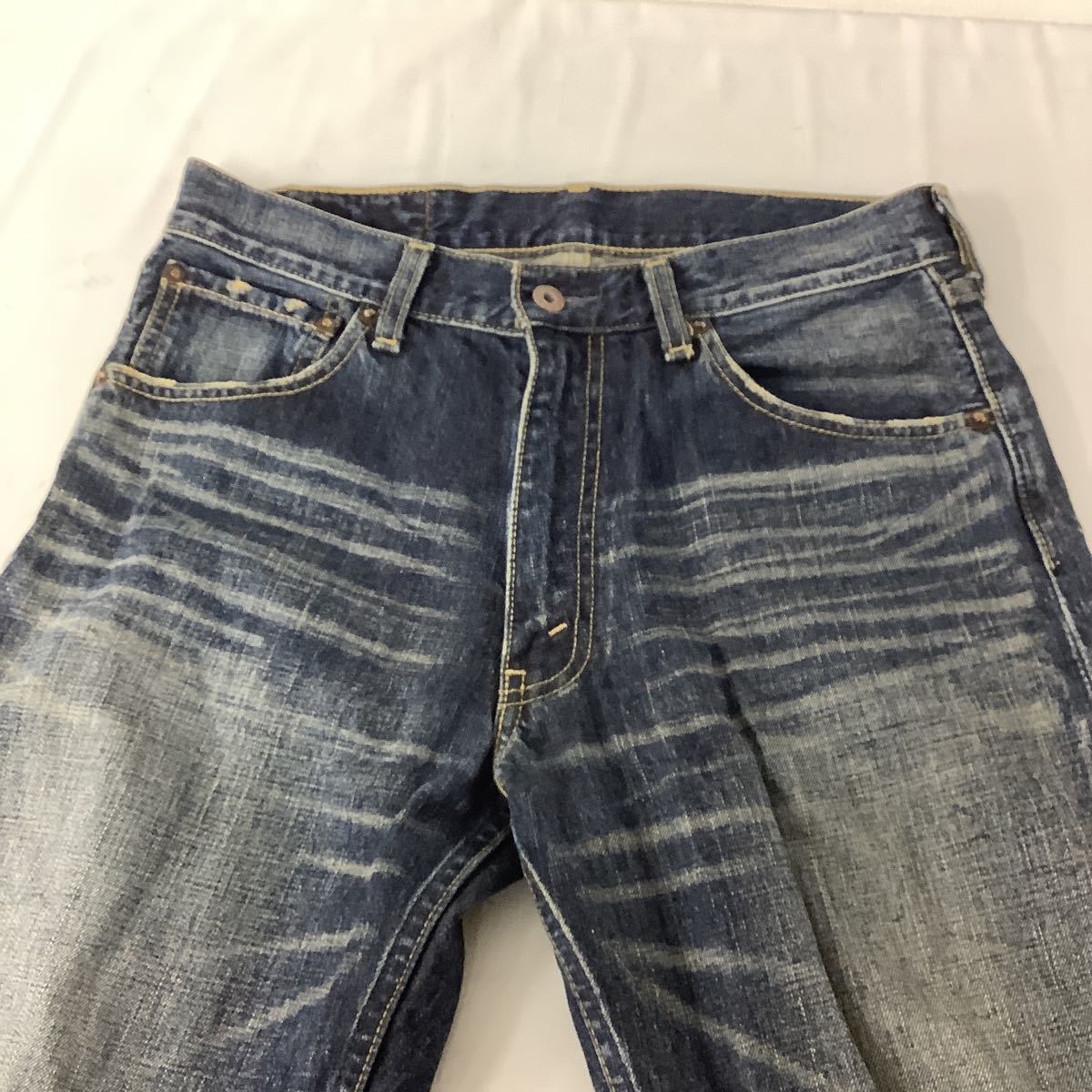 ◯営KU064-A7T60【埼玉発】LEVI'S リーバイス ジーンズ 古着 503 SIZE31-33 503-03 0706 現状品 サイズ詳細説明欄_画像3