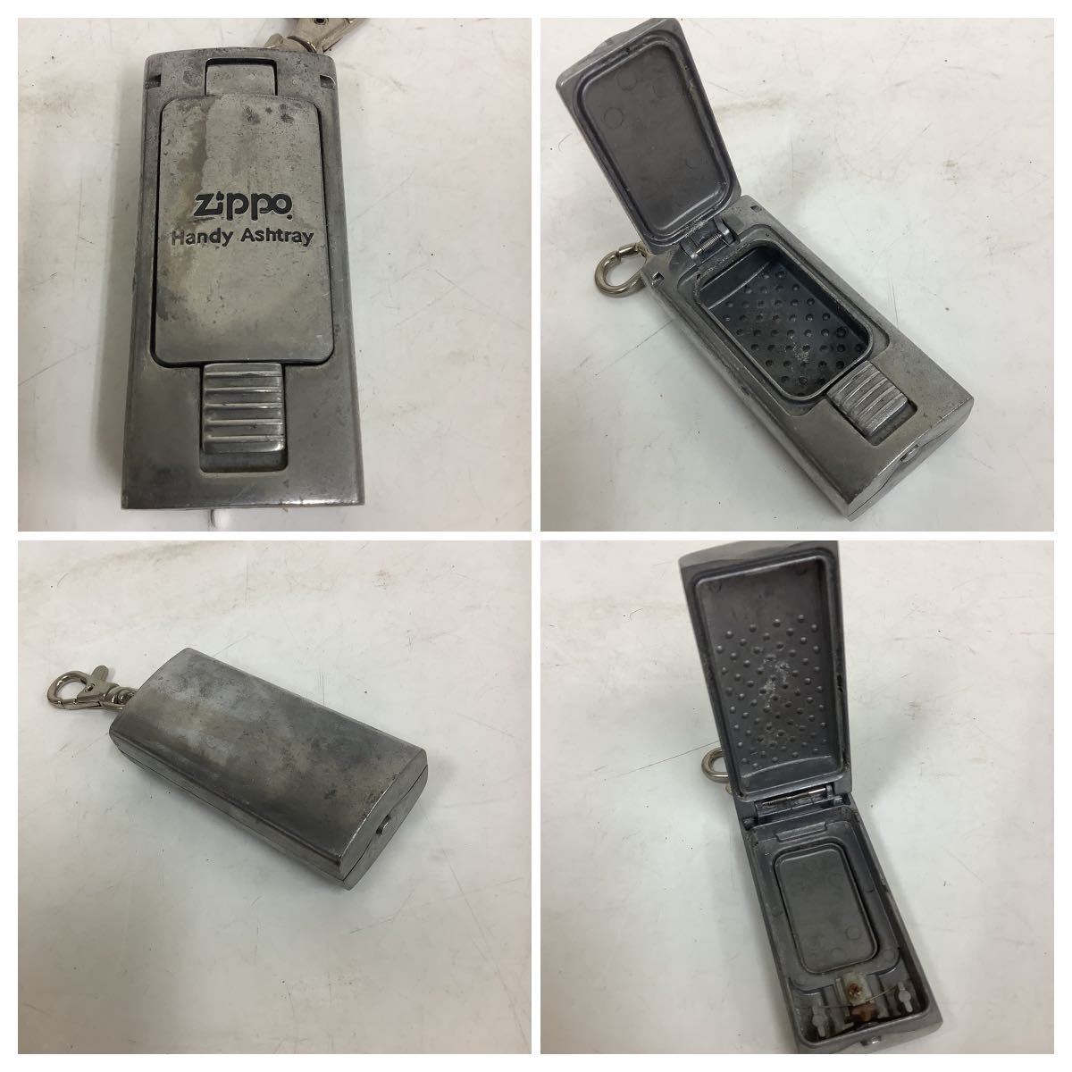 ◯営NI060-A10T60【埼玉発】ZIPPO まとめ3点＋携帯灰皿1 starring有 酸化有写真参照 総重量62g ライター オイルライター 喫煙具 現状品_画像5