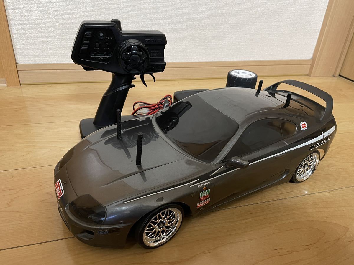 タミヤ TT02 フルセット 80スープラボディ ドリフトタイヤ JZA タミヤ TT02 フルセット 80スープラボディ ドリフトタイヤ JZA