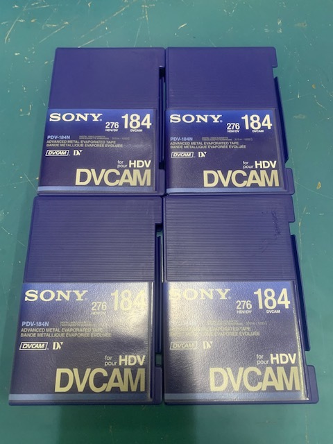 Sony/ソニー　DVCAMテープ　リサイクルテープ色々　PDV-184N、PDV-124N PDV-94N　10本まとめ売り_画像3