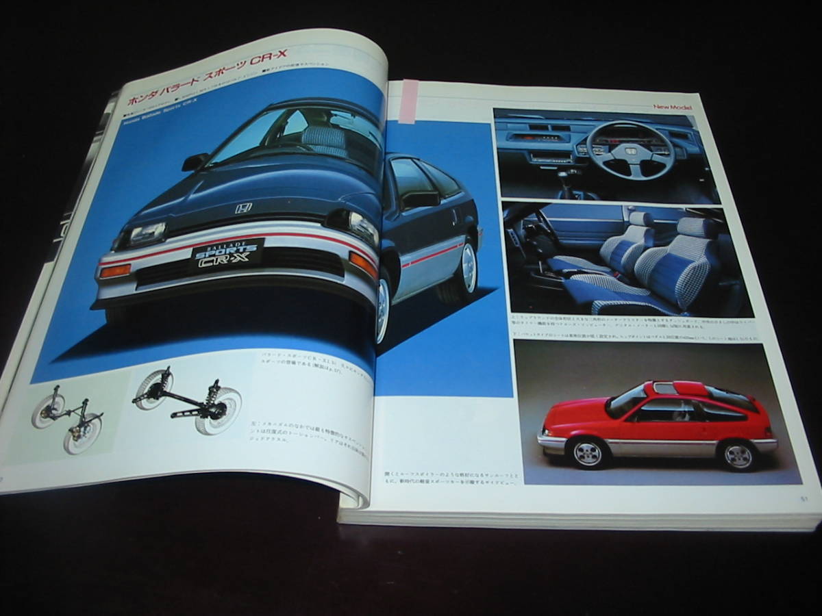 ◎ ホンダ バラード スポーツ CR-X　CARグラフィック 1983年8月号 _画像1