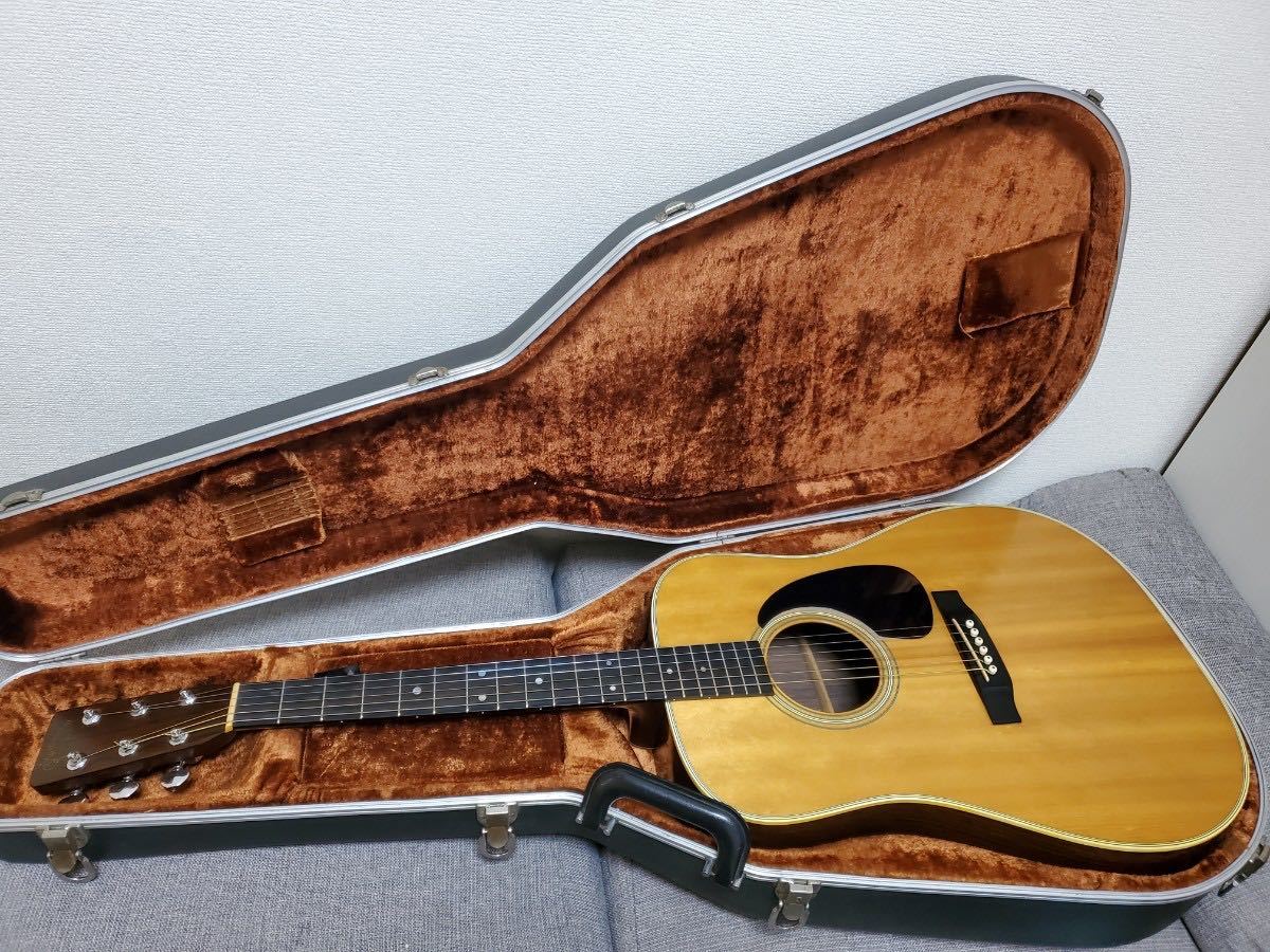 Martin D-28 1970年代後期　ビンテージ 70年代 マーティン マーチン D-28 vintage ハードケース付き　現状品_画像1