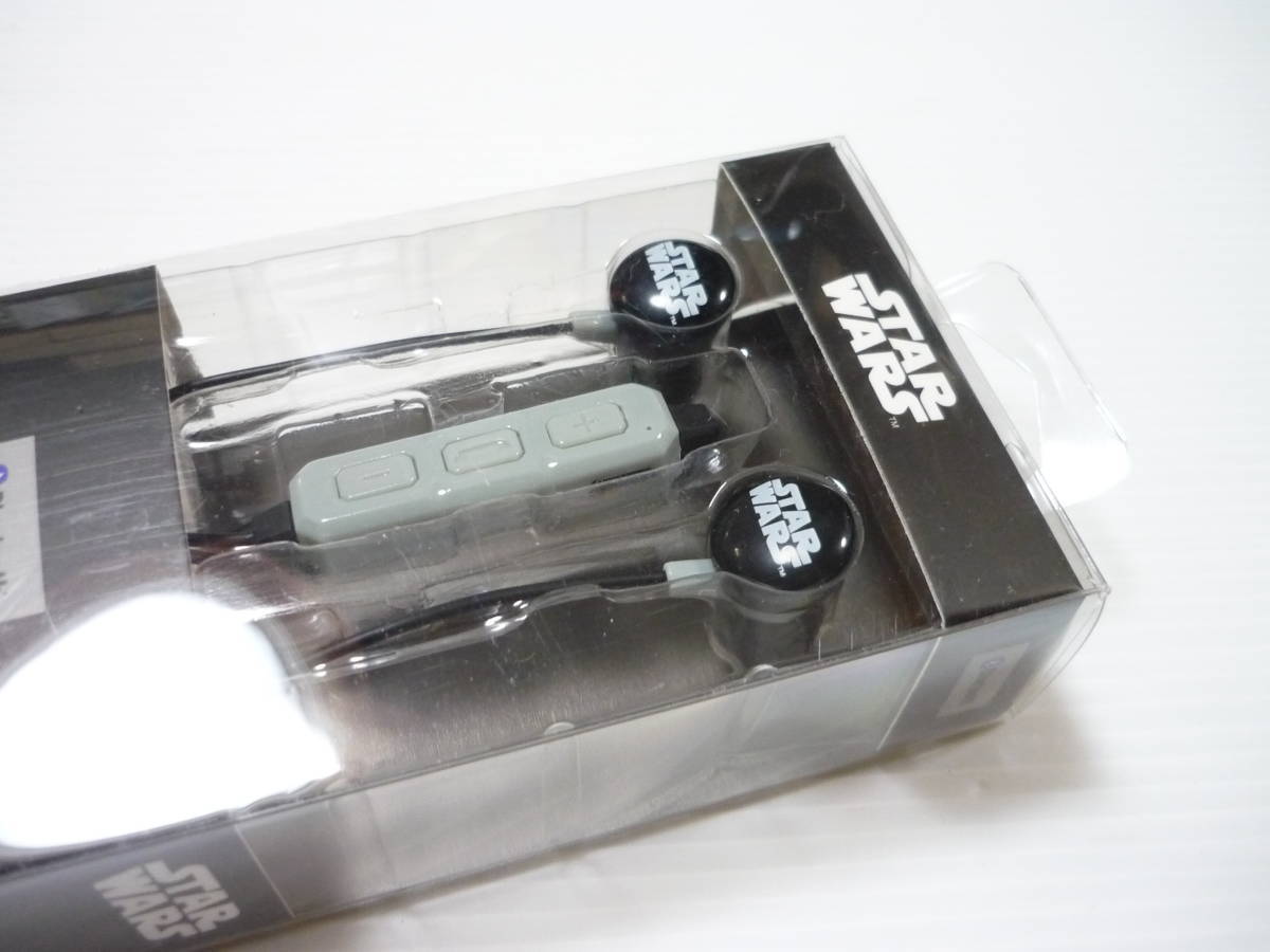 [管01]【送料無料】雑貨 ブルートゥース イヤホン スマホ iPhone STAR WARS Bluetooth ステレオイヤホン LOGO スターウォーズ_画像2