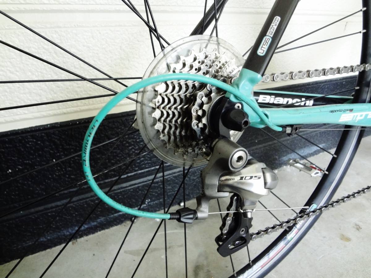 【良品　希少】Bianchi　ビアンキ sempre pro　センプレプロ　105 Ultegra　ロードバイク　FC5650　ST-5600　10S　カーボン_画像6