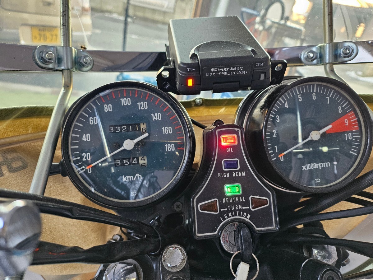 CB750FOUR2 K仕様 初年度登録昭和53年 ヨシムラTMR新品車検6年10月までの画像5