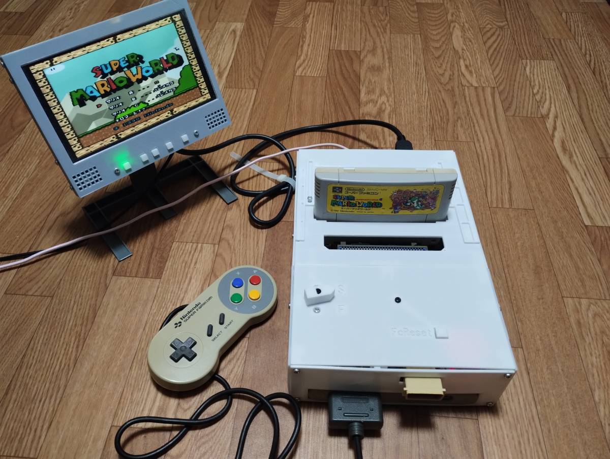 スーパーファミコン ファミコン 合体 HDMI fc sfc nes snes typeC USB PD 電源 コンボ ツイン レトロ デュオ フリーク コンパクト トリオ の画像5