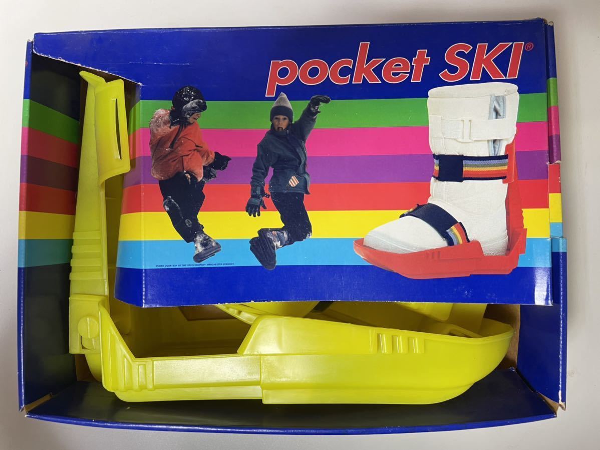 pocket SKI（手渡し返金有り）（以下検索用　ポケットスキーゲレンデ遊び春スキー春山残雪雪渓グリセード遊び雪遊びソリスケート）_画像2