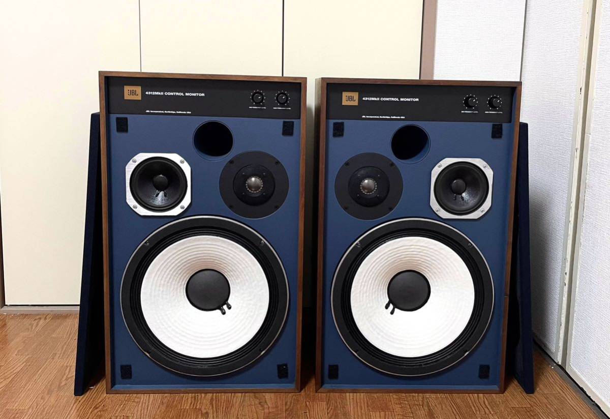 JBL 4312MKII モニタースピーカー2台1ペア。 美品、元箱有ります。の画像5