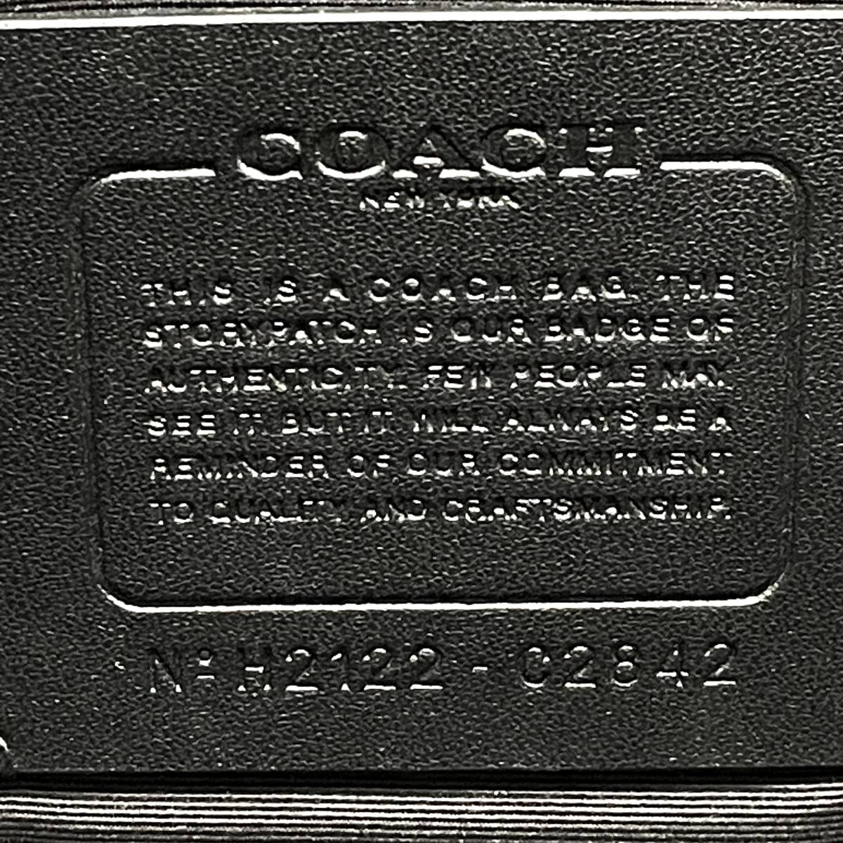 ◇定番人気 定価10万円◇ COACH コーチ 2way トートバッグ ビジネスバッグ ブリーフケース 書類かばん メンズ A4可 PC収納 ブラック 黒_画像9