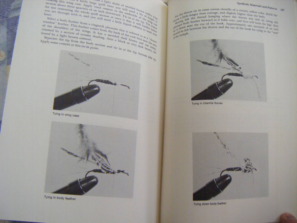 洋書。『Fly-Tying Materials』。1973年発行。ERIC LEISER著。フライタイイング・マテリアル。オールド。_画像6
