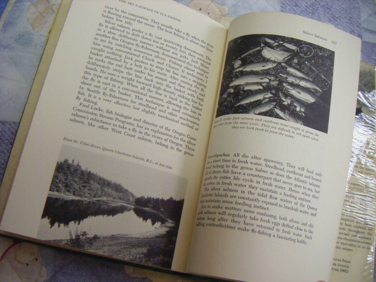 洋書。『THE ART AND SCIENCE OF FLY FISHING』。1966-1972年。H.Lenox H.Dick著。フライフィッシング理論と実践。オールド_画像4