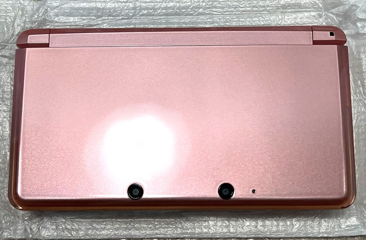 〈新品未使用・ソフト未開封・本体極美品〉ニンテンドー3DS 本体 スーパーマリオ 3Dランド パック ミスティピンク NINTENDO 3DS CTR-001_画像5