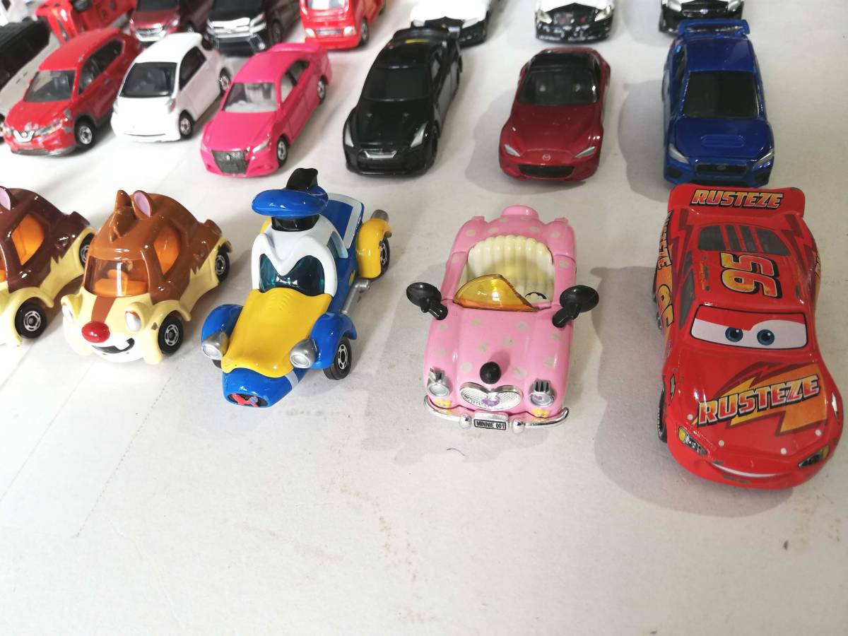 トミカ TOMICA ミニカー セット★ディズニー Disny カーズ ドナルド チップ パトカー トラック クラウン おもちゃ 玩具 パトカー 男の子_画像3