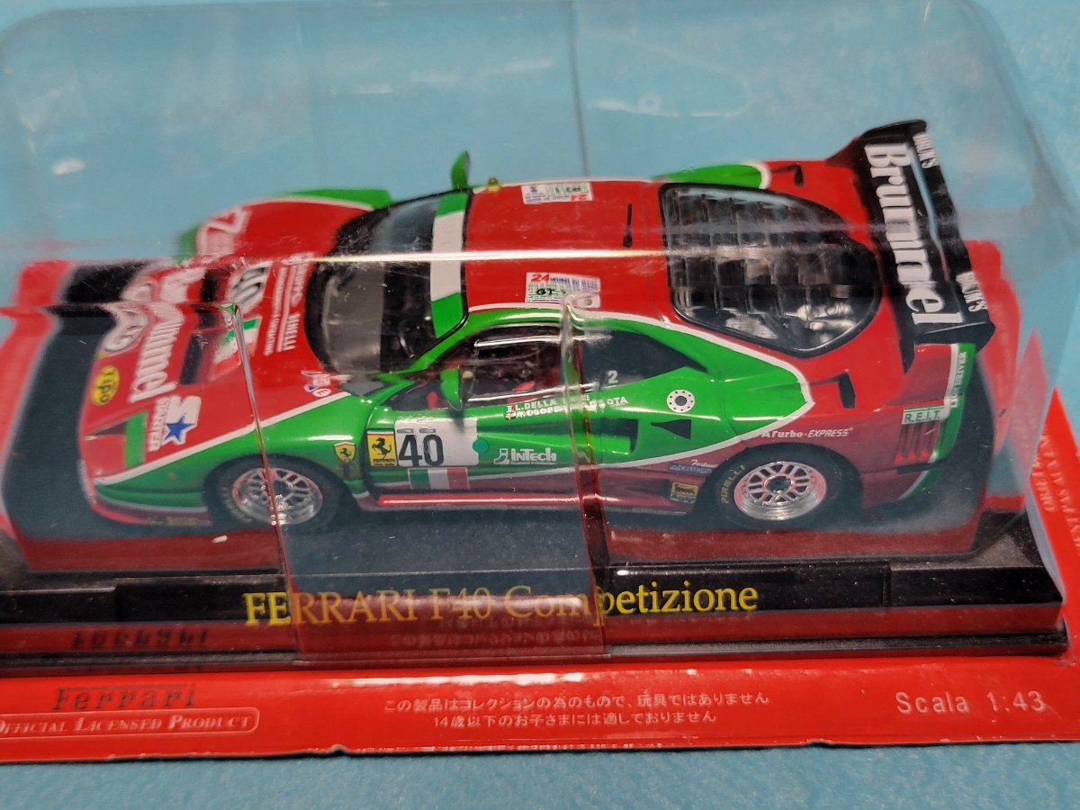 新品未展示 FERRARI F40 Competizione F40 GTE LM 1/43の画像2