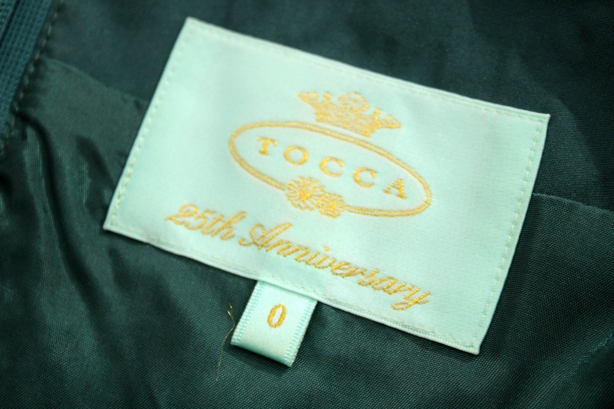 * прекрасный товар 2019*TOCCA Tocca /25 годовщина LA VIE EN ROSE платье обычная цена 5.9 десять тысяч :0/ темно-зеленый серия yt917