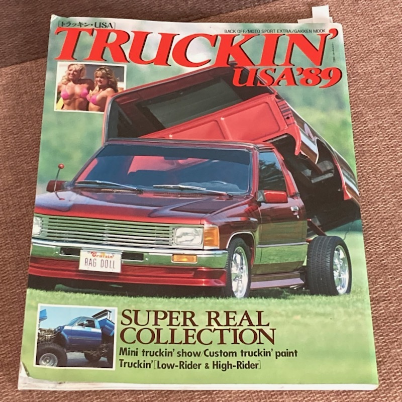 当時物　TRUCKIN’ USA’89 　トラッキン・USA　1989年3月発行　旧車　雑誌　アメ車　トラック　カスタム_画像1