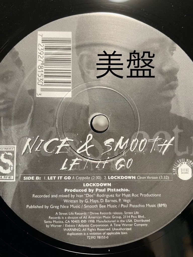 美盤　LET IT GO / NICE & SMOOTH/_画像1