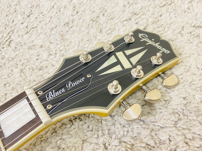 【美品】Epiphone Jared James Nichols Gold Glory Les Paul Custom / エピフォン レスポール カスタム【月末限定価格】♪_画像6