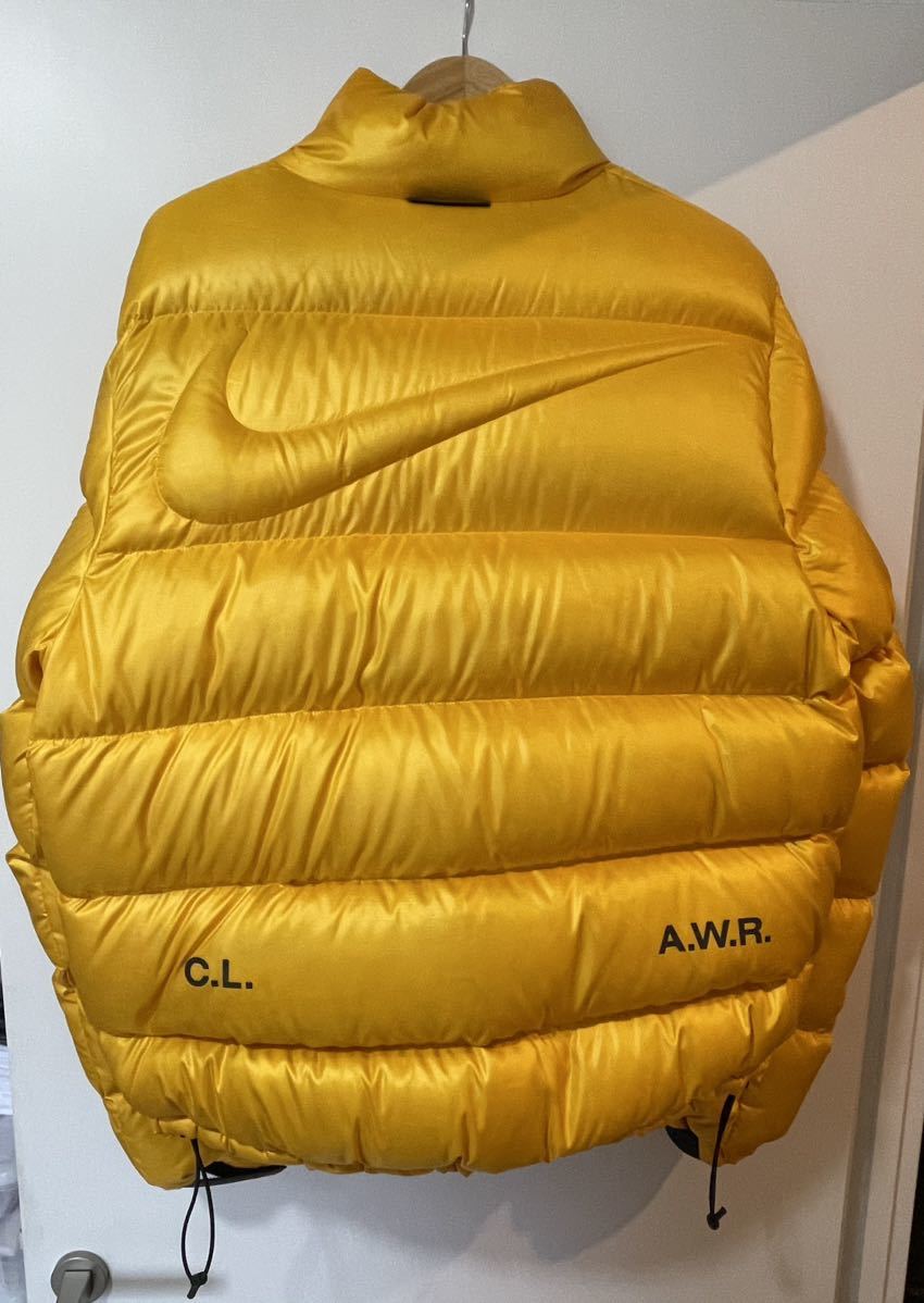 Nike x Drake NOCTA Puffer Jacket Yellow M サイズ NIKE ナイキ NOCTAコラボ ダウンジャケットサイズ_画像2