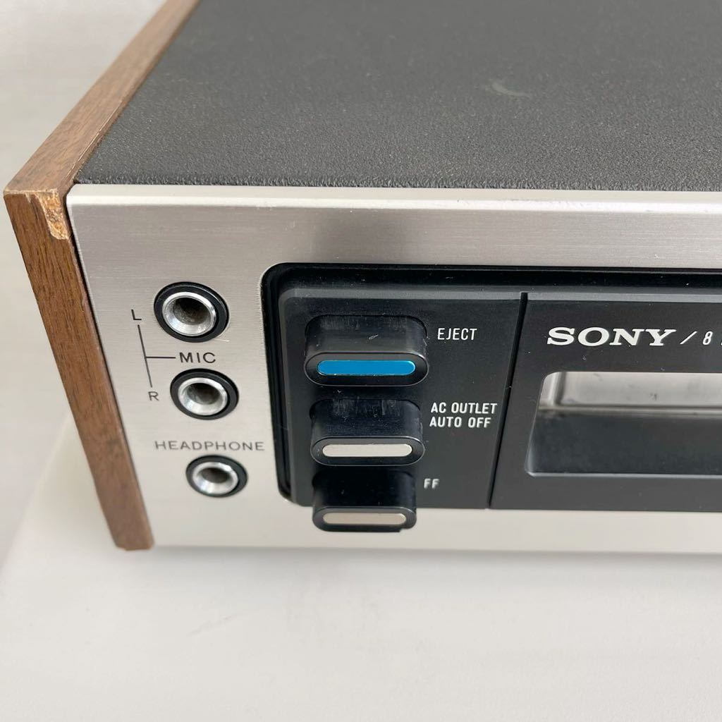 SONY ソニー TC-830 8トラック ステレオ テープ デッキ 8トラ ヴィンテージ カセット オーディオ 機器 機材 札幌_画像7