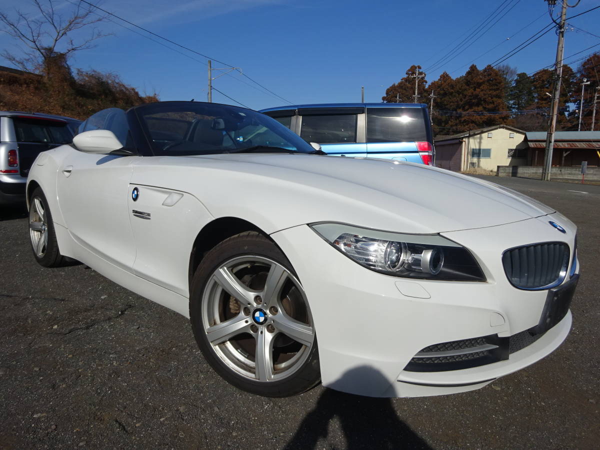 ★東京初　★BMW　Z4 ★LM25電動ハードトップオープンカー　★予備検査付　★無事故車　★ナビＴＶ　★ＥＴＣ　★ドラレコ　★パドルシフト_予備検査付