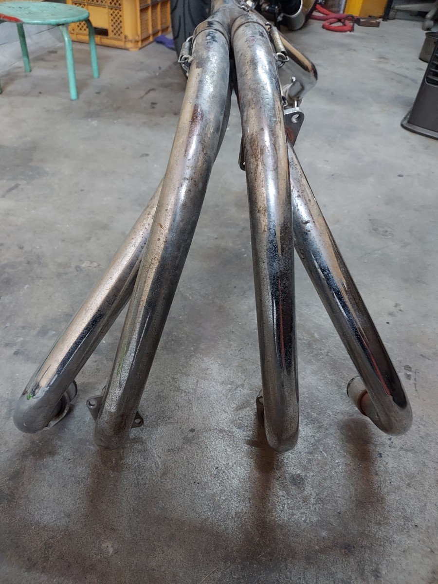 CBR400F スネーク管 当時物 CBX400F マフラー パステルロード の CBR400F スネーク管 当時物 CBX400F マフラー パステルロード の