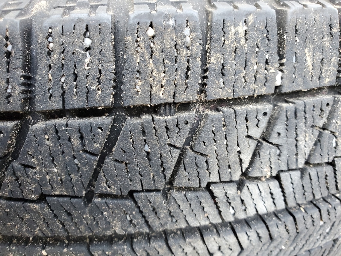 【ジャンク】JOKER　アルミホイール　13インチ　2本セット　BRIDGESTONE　ブリザック　VRX　155/65R13　73Q　17年製_画像7