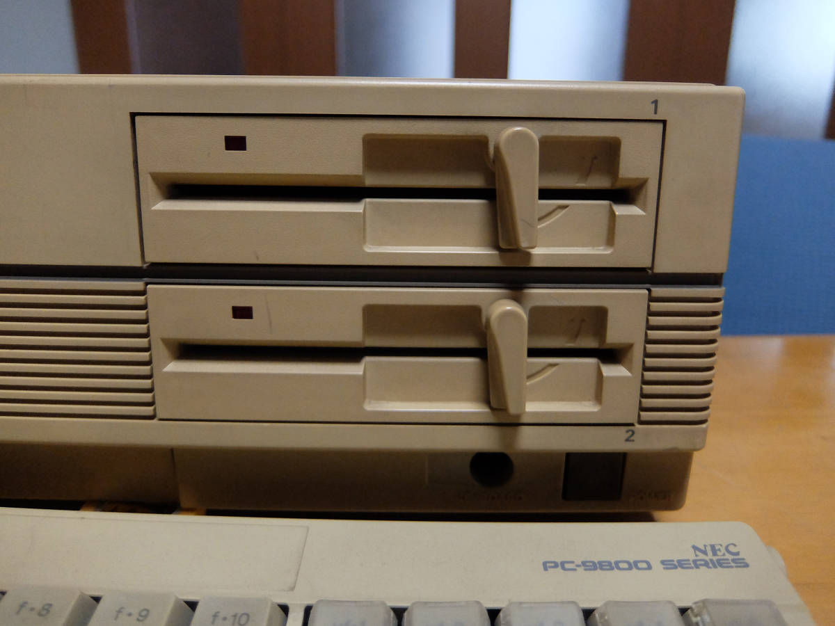 NEC PC98 PC-9801VX 486 Co-PRO 5インチFDD MS-DOS3 3起動 NEC PC98 PC-9801VX 486 Co-PRO 5インチFDD MS-DOS3 3起動