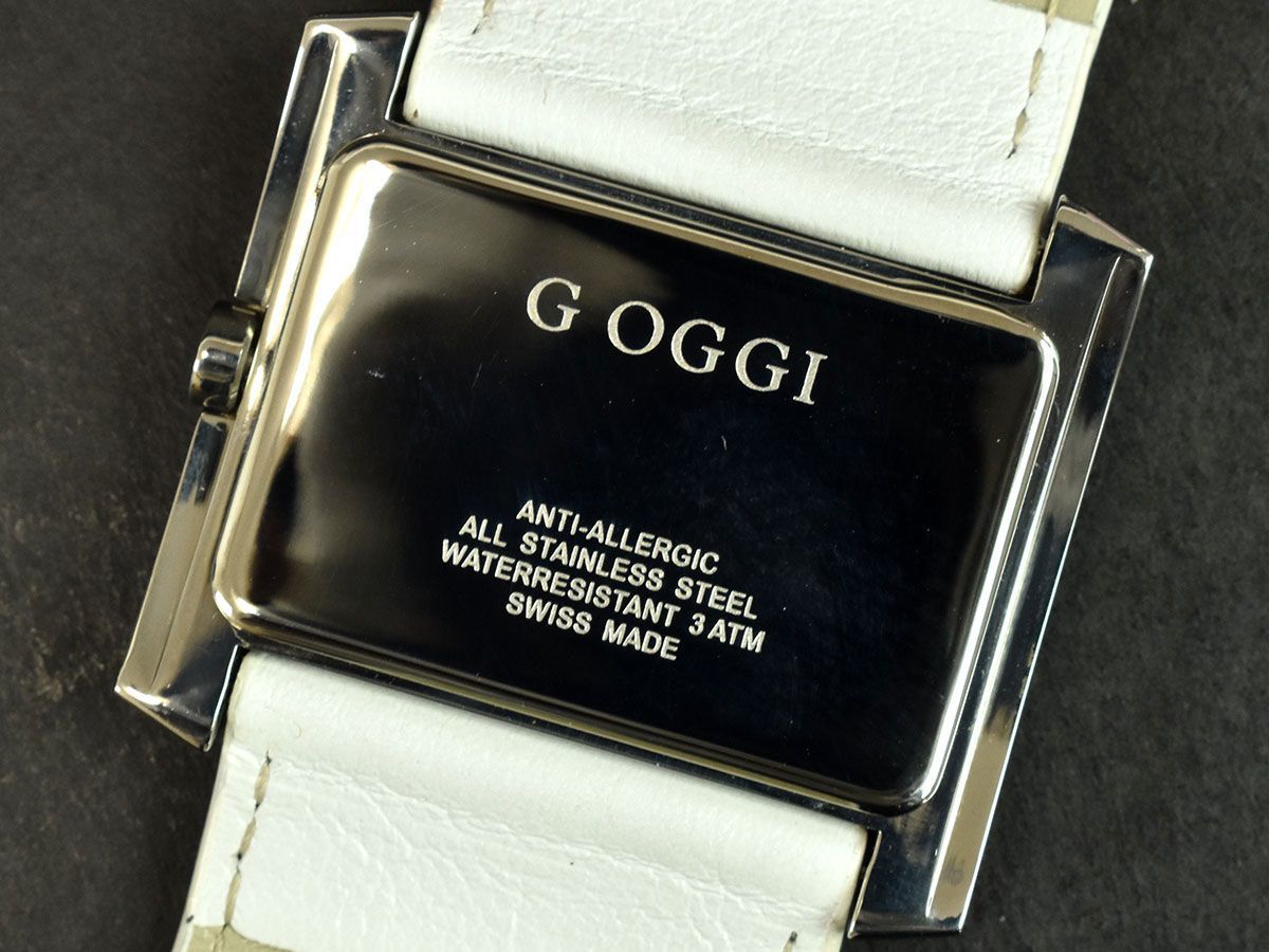 165539◇美品 動作確認済 GOGGI ジオッジ メンズウォッチ 腕時計