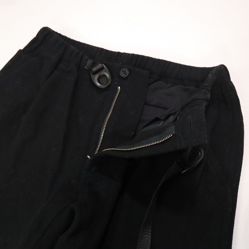 GRAMICCI グラミチ WOOL NARROW PANTS ウールナローパンツ GMP-16F013 ブラック 黒 クライミングパンツ メンズ Sサイズ_画像4