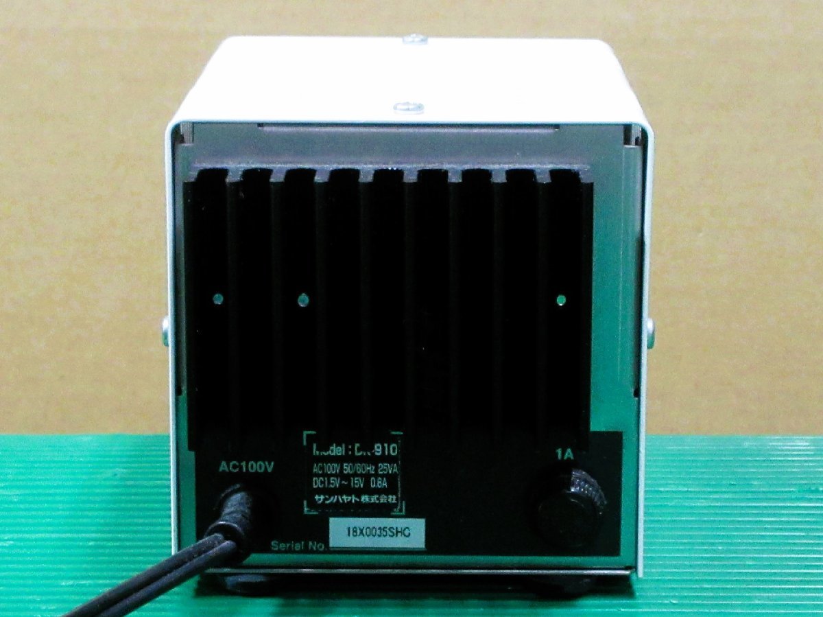 Sunhayato/サンハヤト DK-910 DC Power Supply 1.5V/3V/3.3V/5V/6V/9V/12V/15V 未検査品_画像2