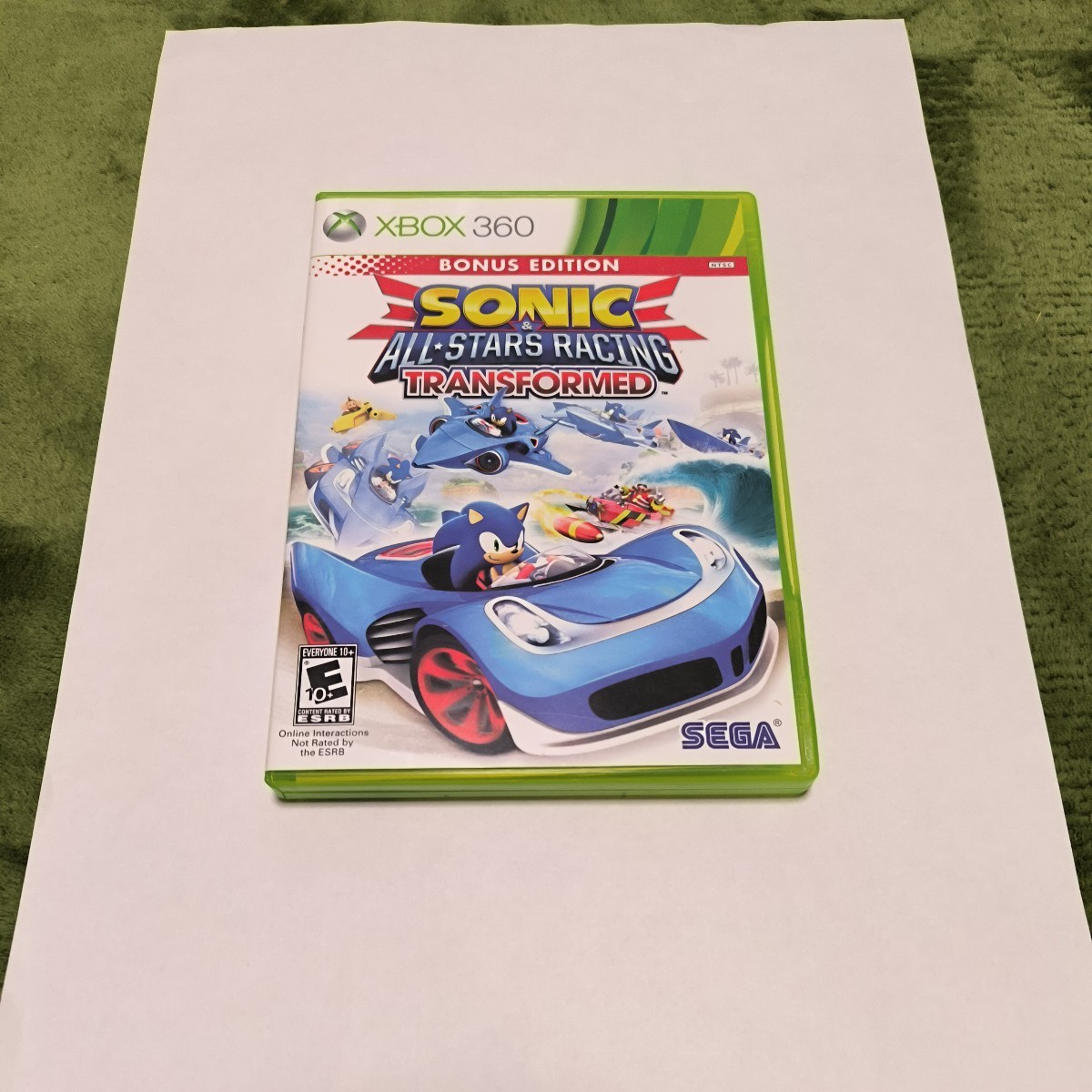 ★かなり良品★ソニック&オールスターレーシング トランスフォームド Sonic & All-Star Racing Transformed (輸入版:北米) - Xbox 360_画像1