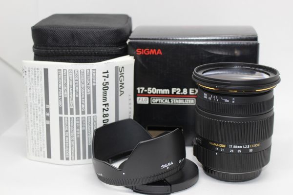 ■新品級■シグマ SIGMA 17-50mm F2.8 EX DC OS HSM CANON キャノン EFマウント用 #Z3158_画像1