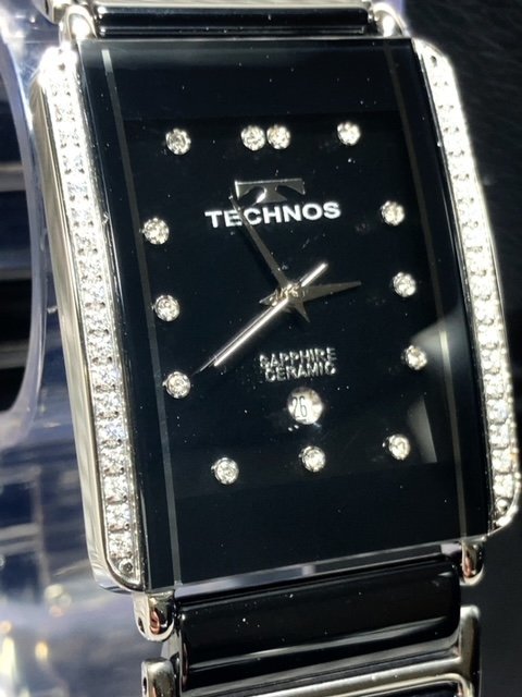 新品 テクノス TECHNOS 正規品 腕時計 アナログ 3気圧防水機能 ３針 カレンダー ステンレススチール サファイアガラス プレゼント ギフト_画像2