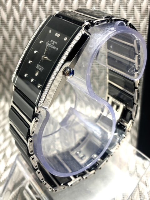 新品 テクノス TECHNOS 正規品 腕時計 アナログ 3気圧防水機能 ３針 カレンダー ステンレススチール サファイアガラス プレゼント ギフト_画像4