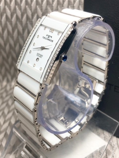 新品 テクノス TECHNOS 正規品 腕時計 アナログ 3気圧防水機能 ３針 クオーツ カレンダー ステンレススチール サファイアガラス プレゼント_画像3